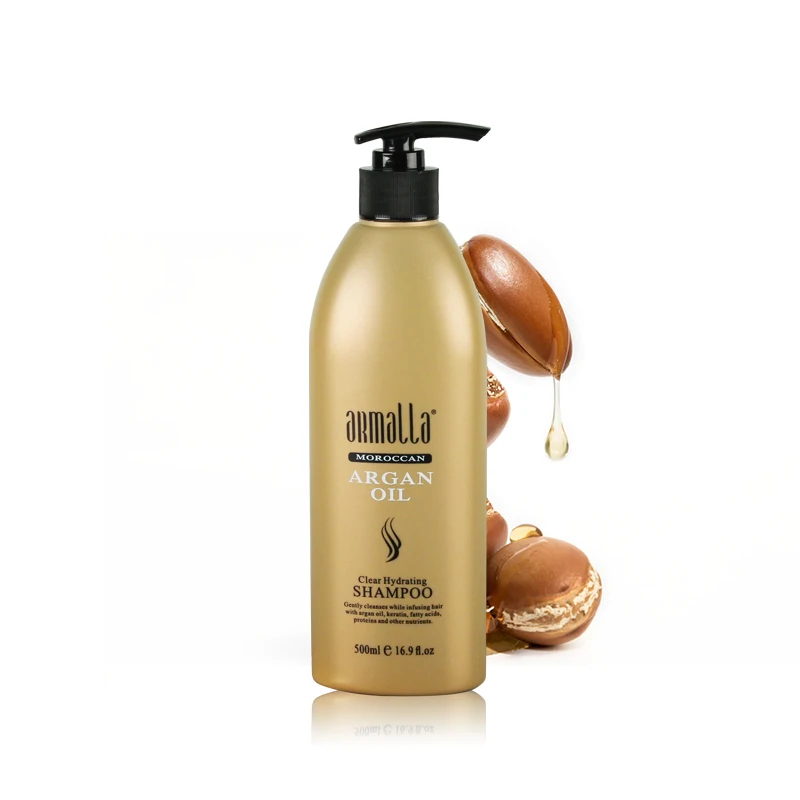 New Products Armalla 500ml Moroccan Dry Natural Shampoo+500ml Argan Oil Deep Conditioner For Hair Repairs Damage Products