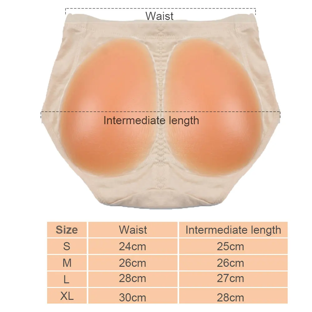 Шейпер для ягодиц трусики моды Силиконовое нижнее белье поддельные ягодицы мягкие сексуальное моделирующее белье силиконовый коврик