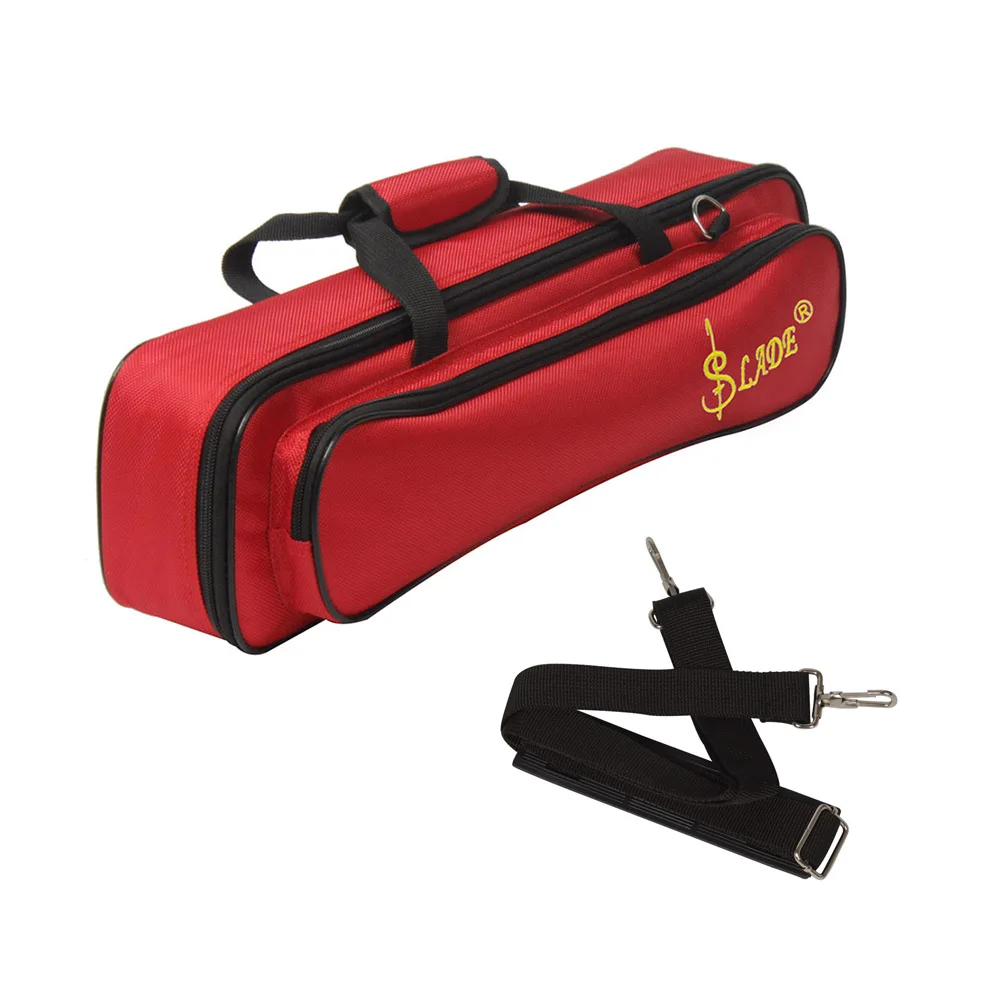 LADE Padded Flute Bag Backpack Soft Case Lightweight with Carry Handle