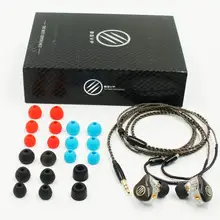 BGVP DS1 2BA+ DD двойная сбалансированная арматура+ 1 Гибридный Динамический драйвер MMCX Audiophile IEMS HIFI музыкальный монитор наушники-вкладыши