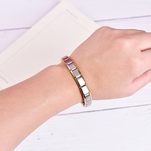 Забота о здоровье мужской браслет браслеты энергия германий магнитный турмалиновый браслет ювелирные изделия для женщин браслеты ювелирные изделия