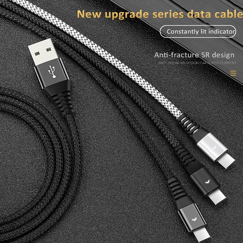 Кабель зарядный NOHON USB Type C для SamSung Gaxaly S8 S9 Plus 0 3 А 1 2 м|Кабели мобильных телефонов| |