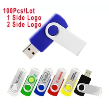 Пользовательский логотип 100 шт./лот поворотный u диск пластиковый поворотный usb флэш-накопитель 4 ГБ 8 ГБ 16 ГБ 32 ГБ usb2.0 накопитель флэш-памяти 100 шт usb