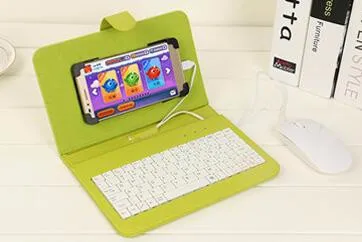 green with mouse