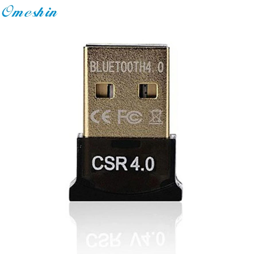 Adroit 1PC USB Bluetooth V4.0 Dongle Dual Mode Mini Wireless Adapter For Laptop PC CS61107 drop shipping
