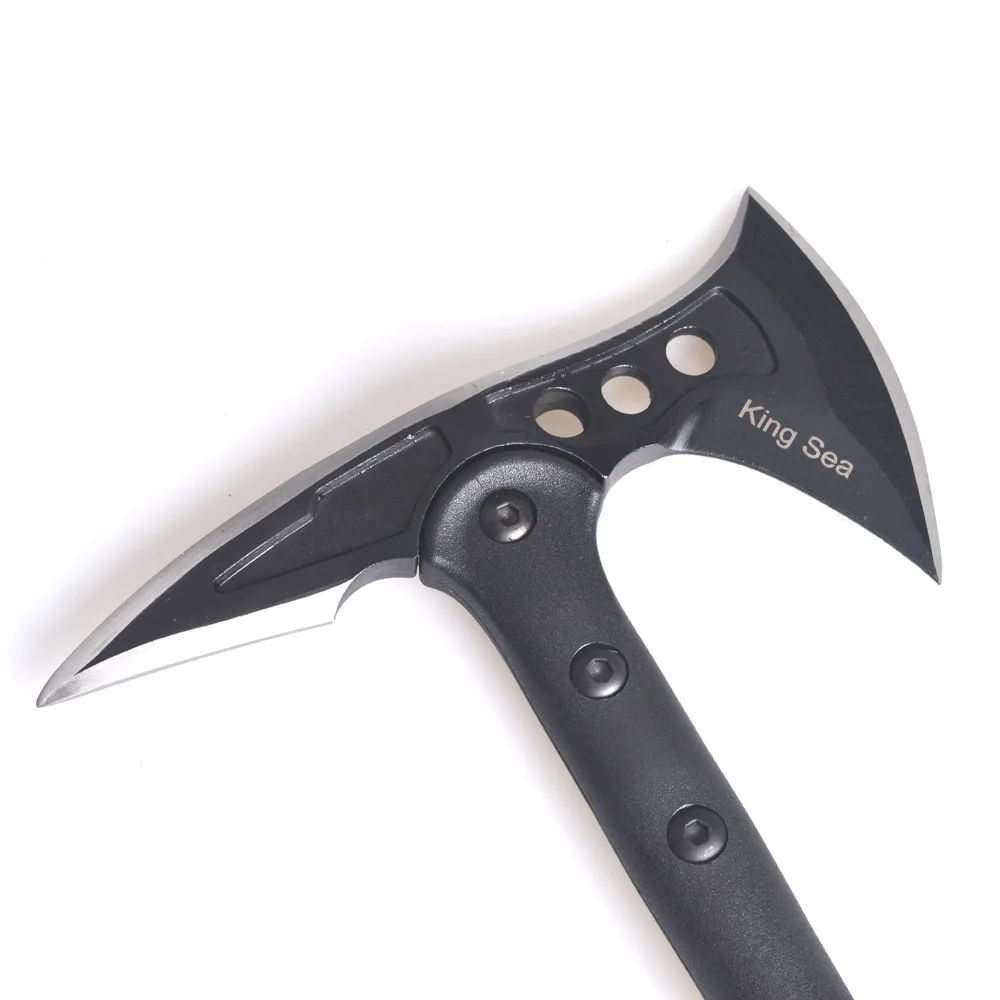 Kaufen König Meer Taktischen Axt Tomahawk Armee Outdoor Jagd Camping Überleben Machete Achsen Hand Werkzeug Feuer Axt Axt Axt Axt Eis Axt