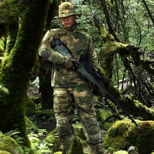 Камуфляжный костюм ATACS FG армейская Военная униформа боевой и брюки|suit set|pants pantssuit