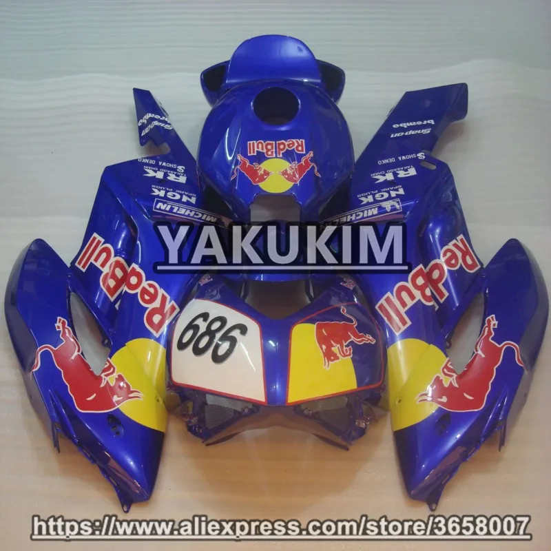 

ABS Plastics Injection Fairing Kit For Honda CBR1000RR 2004 2005 Motocycle Badywork Cowling CBR 1000RR 04 05 Customize Cover