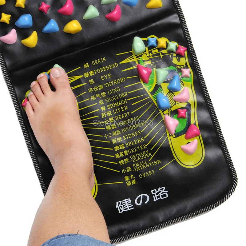 health care chinese acupressure therapy joint foot massage mat feet