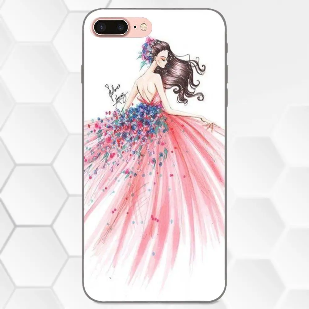 Свадебное платье для девушки Huawei Honor Enjoy Mate Note 6s 8 9 10 20 Lite Play Pro P smart мягкий чехол