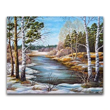 Пользовательские алмаз живопись зима лесной пейзаж Вышивка крестиком Санта-Клауса дар home decor diy pintura стразами ponto cruz фильмы