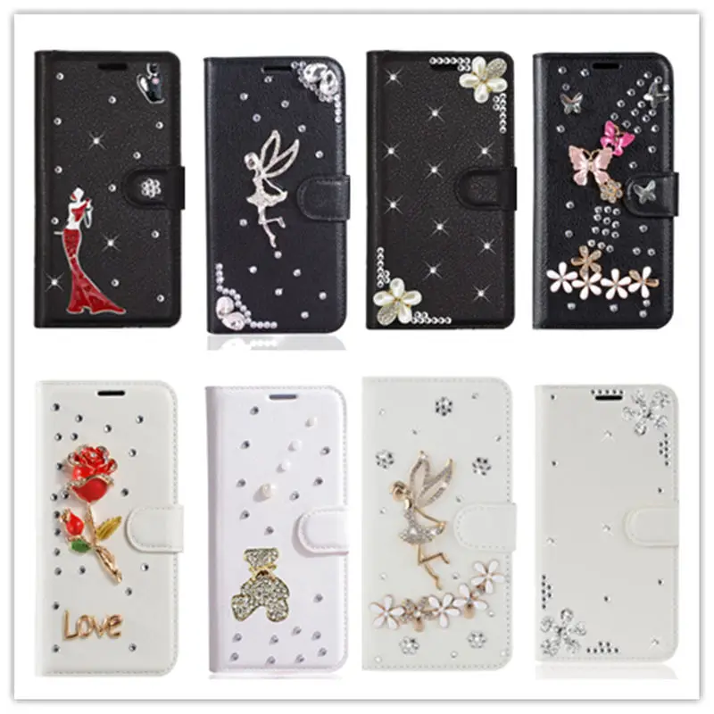 

Luxury Bling Leather Flip Case for HTC Desire 12 PLUS 825 530 816 820 826 Glitter Wallet Phone Cover U11 Life U12 PLUS One X10