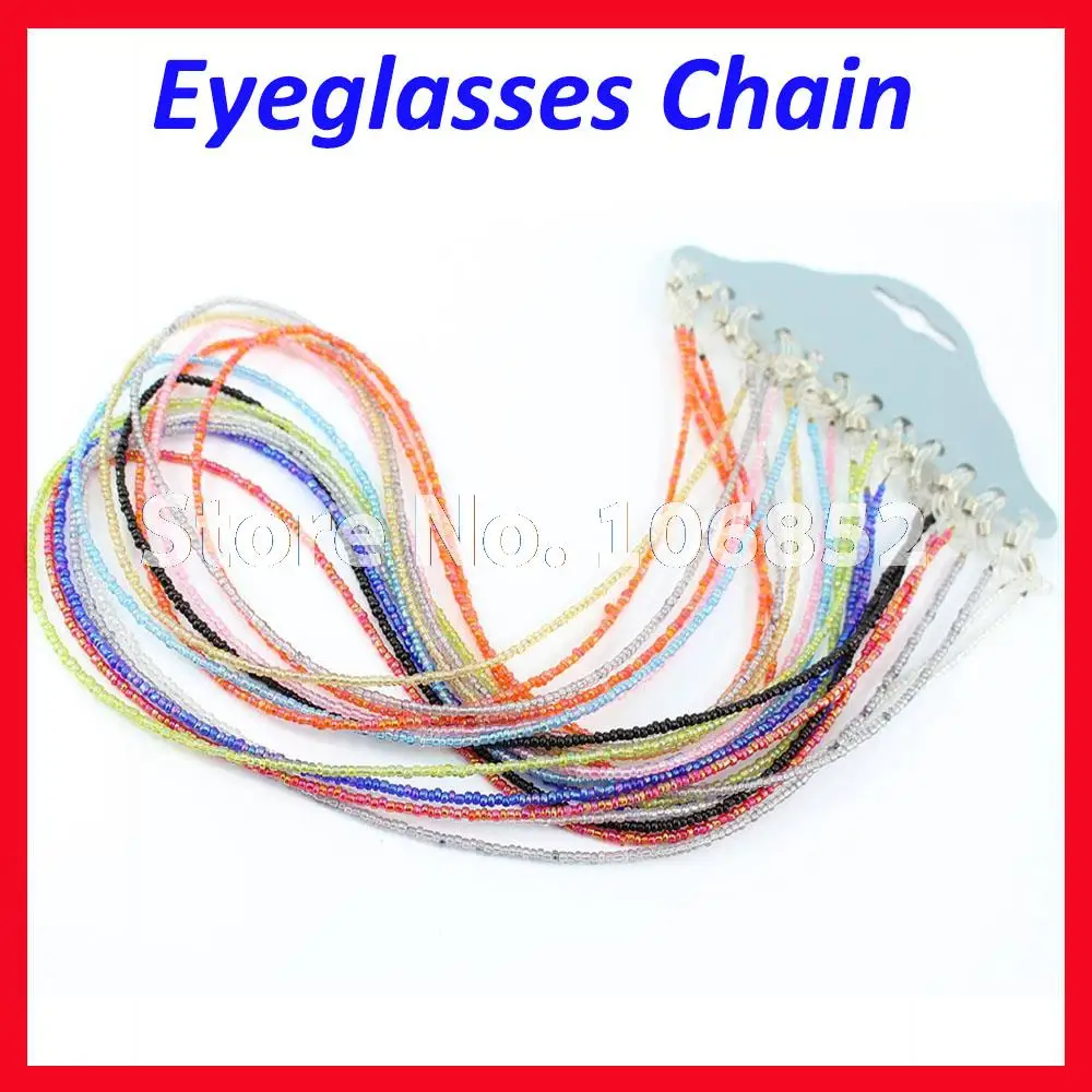 

DH025 NEW Beaded Sunglass Eyeglass Holder Chain Strap Cord