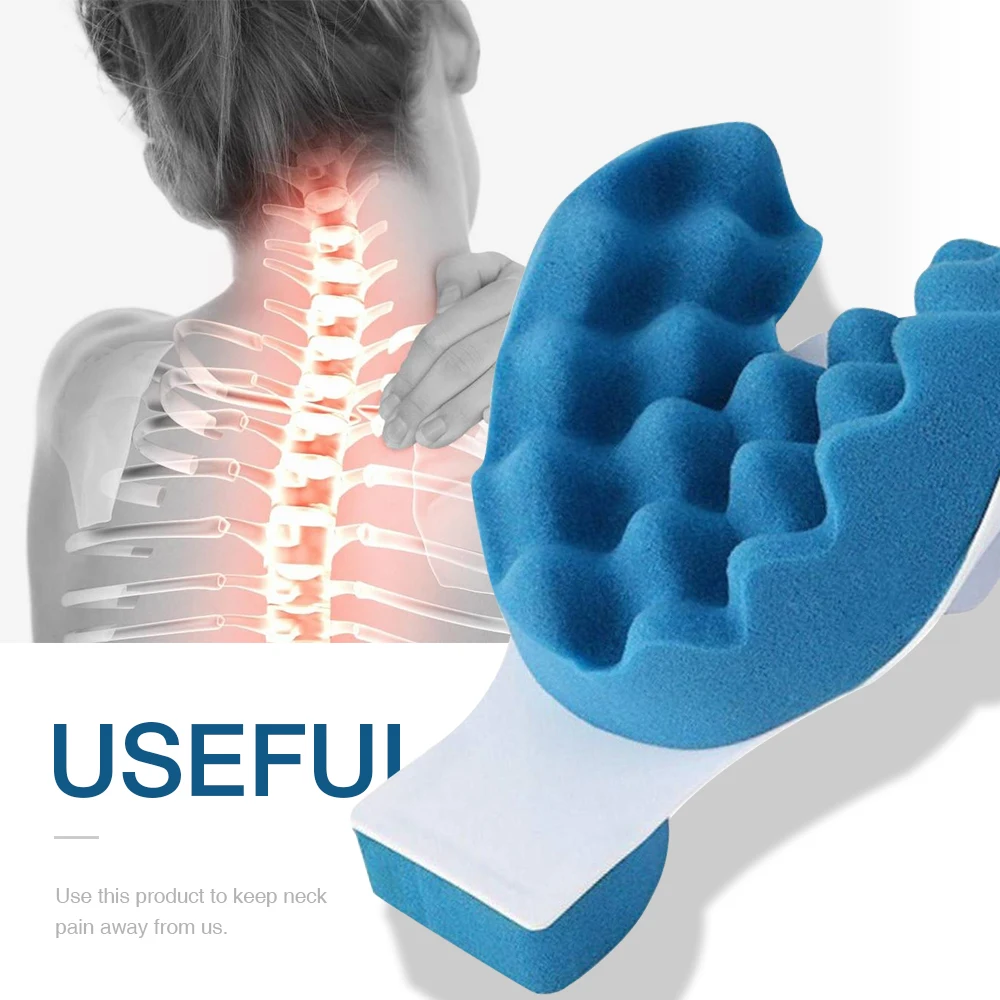 Шейная и плечевая релаксационная Подушка дорожная подушка для шеи терапевтическая поддержка Снятие напряжения свободная боль массаж