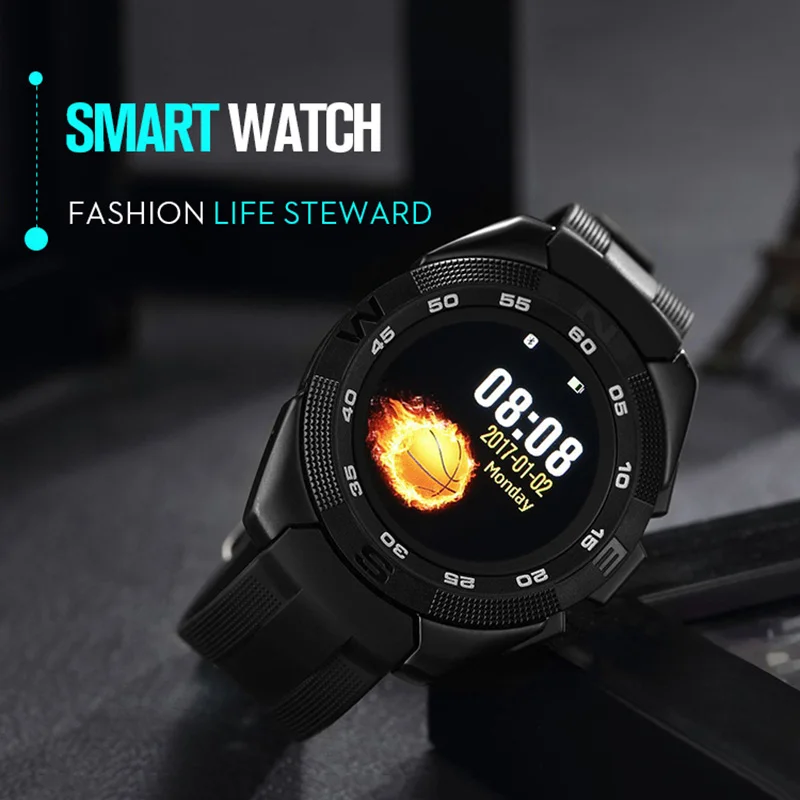 

Smart Wacth Men Sports Waterproof Smart Phone Watch Heart Rate Sleep Monitor Stopwatch Bluetooth IOS Android Wearable Devices