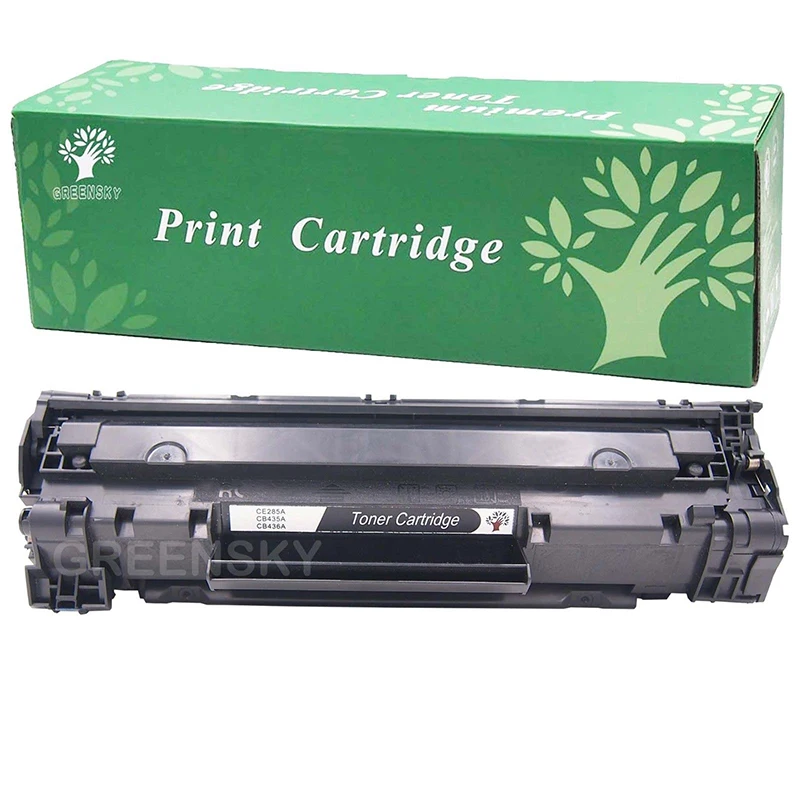 GREENSKY Compatible CE285A 85A Laser Toner Cartridge for HP LaserJet Pro P1102W M1132 M1212nf M1217nfw MFP Multifunction Printer |