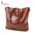 Pahajim Bolsa PU Bolsa de Couro de Cera de Petróleo Mulheres Saco Sacola Grande Capacidade Grande saco Das Senhoras Ombro Sacos Famosa Marca Bolsas Feminina