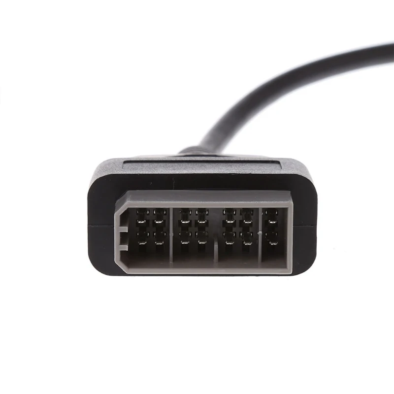 Для Nissan 14 Pin Male to OBD2 Female 16 адаптер кабель автомобильный диагностический