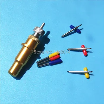 

Cutting plotter Roland Blades 30/45/60 degree 15X + 1pc holder General Lettering knife wholesale
