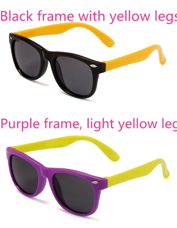 ASUOP2017silicone children sunglasses men and women children sunglasses boy girl safe shade baby glasses square UV400 sunglasses (1)