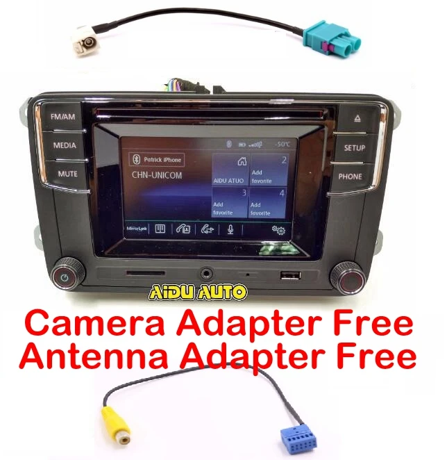 Car Bluetooth Radio High Version MIB RCD510 RCN210 RCD330 RCD330G For Golf 5 6 Jetta CC Tiguan Passat 6RD 035 187 6RD035187