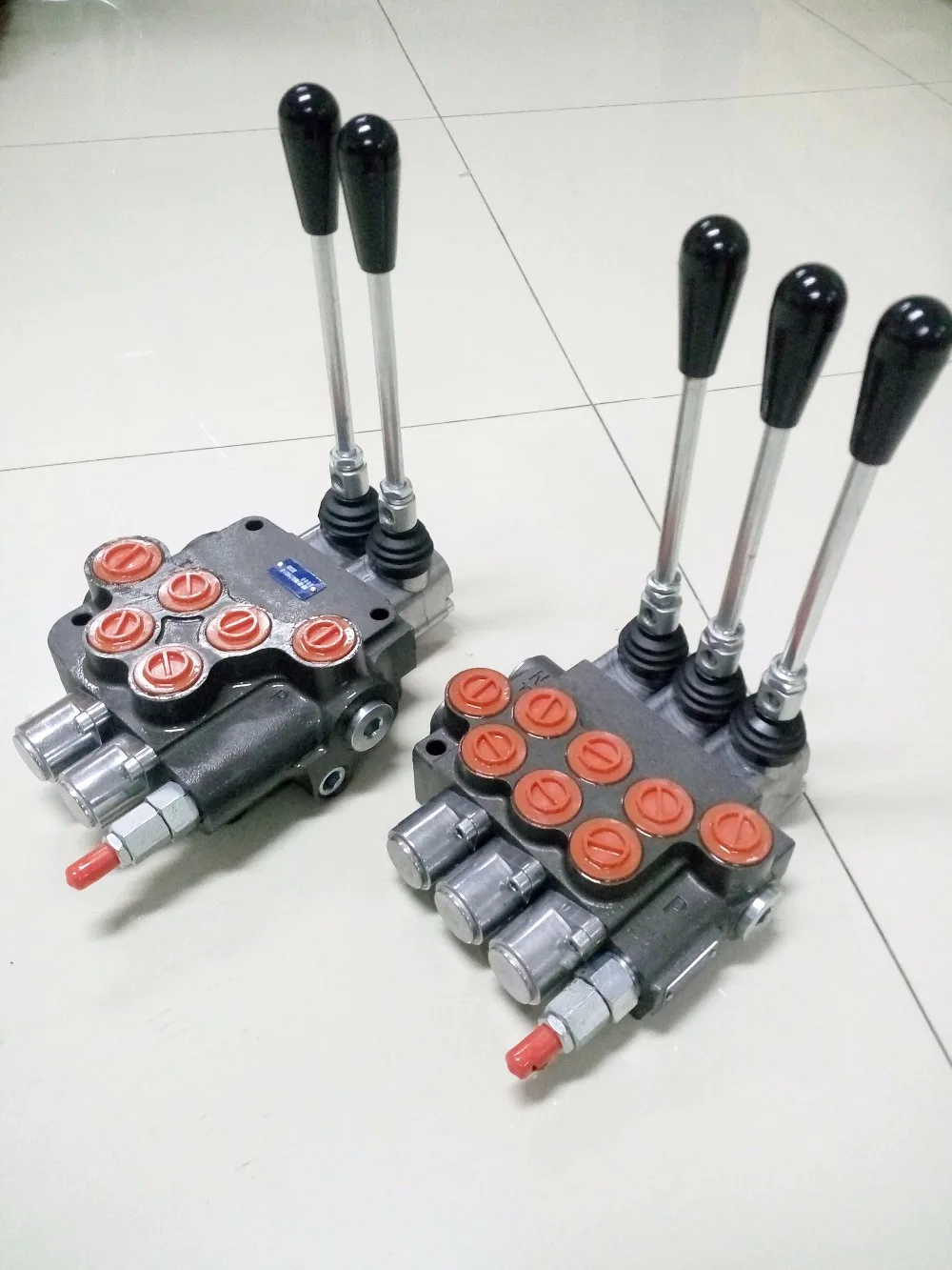 

2 spool hydraulic directional control valve 11gpm, double acting cylinder spool