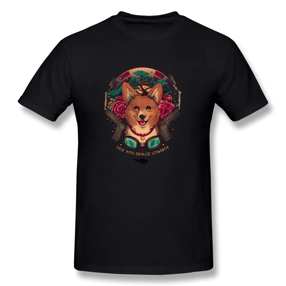Casual Men T Shirt See You Space Cowboy Vintage Texts Man Shirts o-neck short sleeve 100% cotton | Мужская одежда