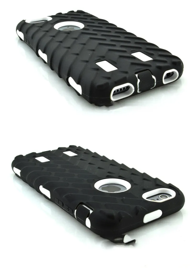 TPU + Hard Plastic 3 in 1 Heavy Duty Armor Hybrid Phone Cover for iPhone 6 (19)