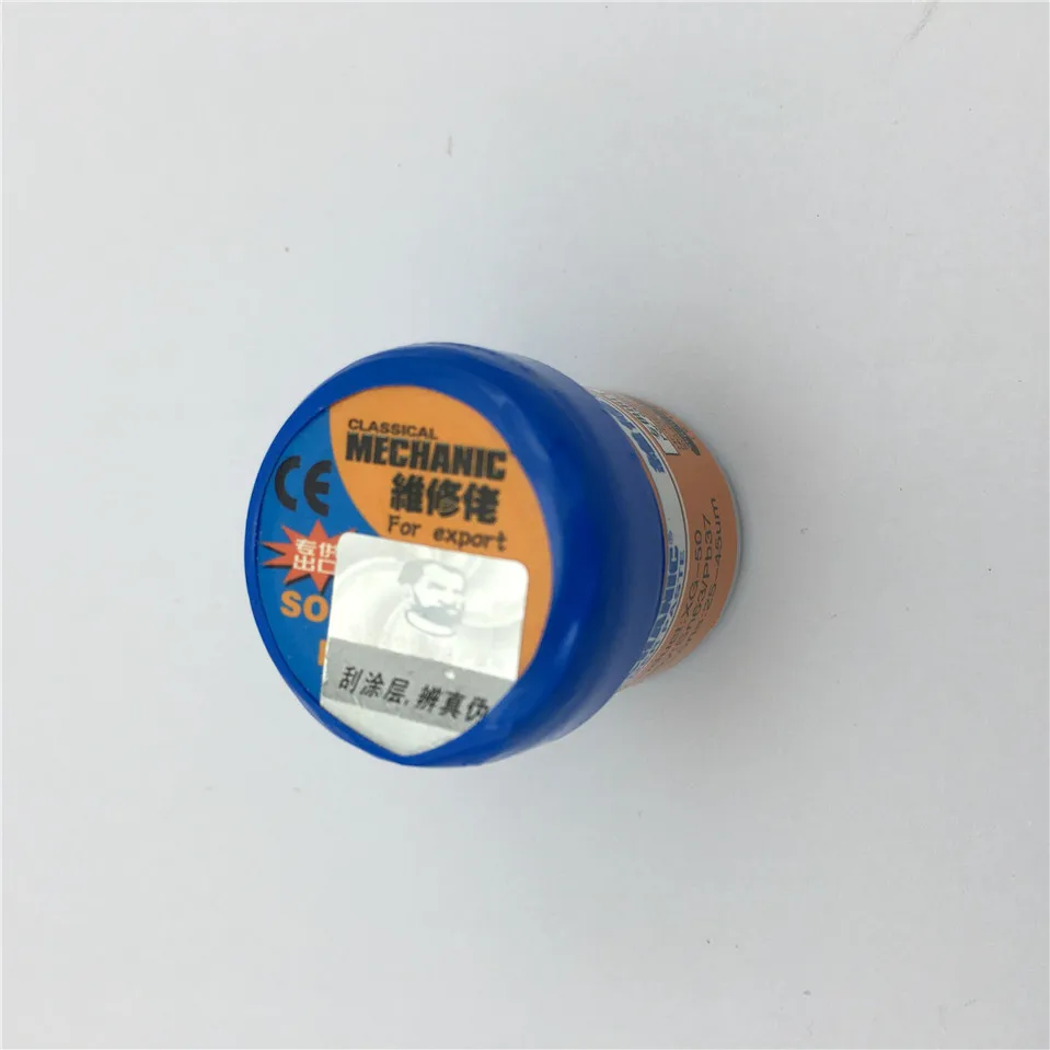 100% оригинальная паяльная станция MECHANIC 35g Sn63/Pb67 паста флюс для Hakko 936/Saike 852D |