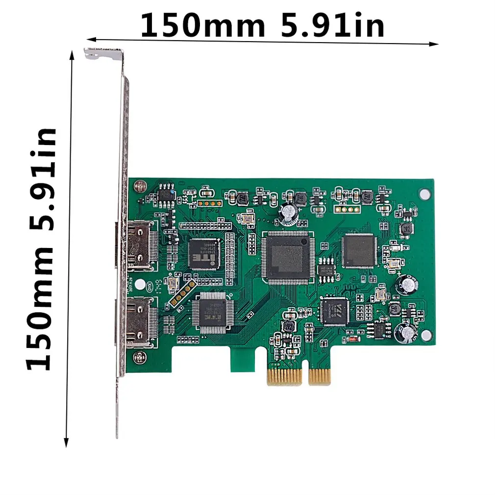 Плата видеозахвата высокой точности PCI-E HDMI Карта видеозахвата Live Capture Box Карта видеозахвата