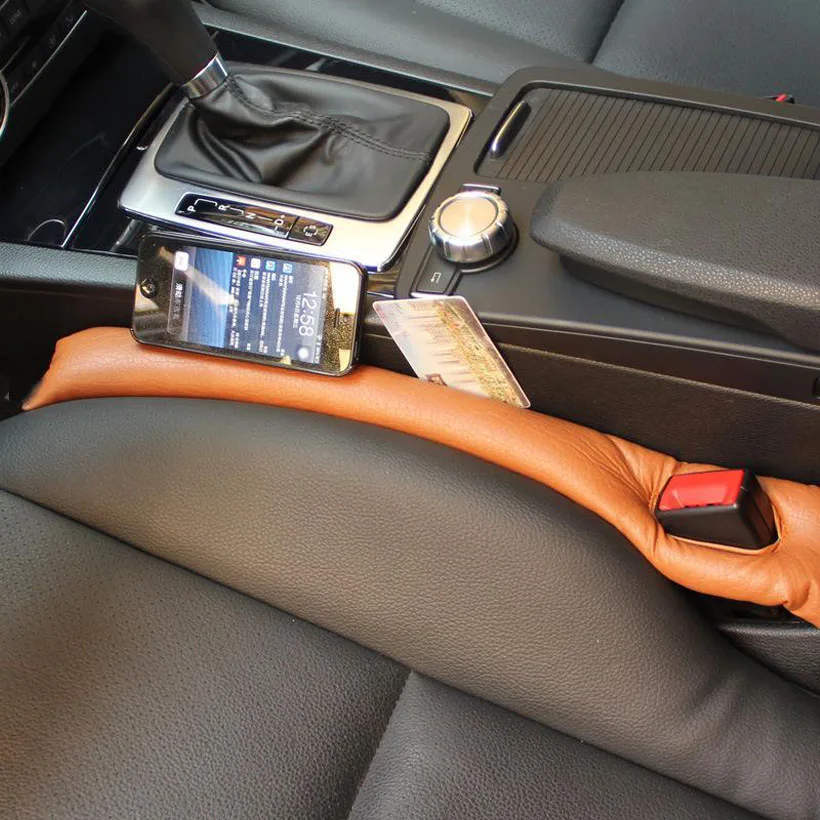 

Car Seat Gap faux Leather Soft Pad Fillers Holster Spacer Filler Padding Protective Case Slot Plug Stopper