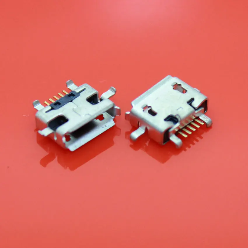 USB коннектор для зарядки Xiaomi Mi 1S 5 контактов 4 фиксированных ножки|4 pin female