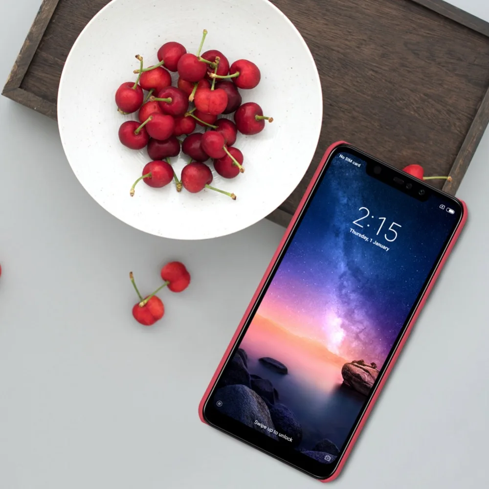 Для xiaomi redmi Note 6 pro чехол Nillkin супер матовый защитный чехол задняя крышка PC Твердый матовый пластик Задний защитный чехол s