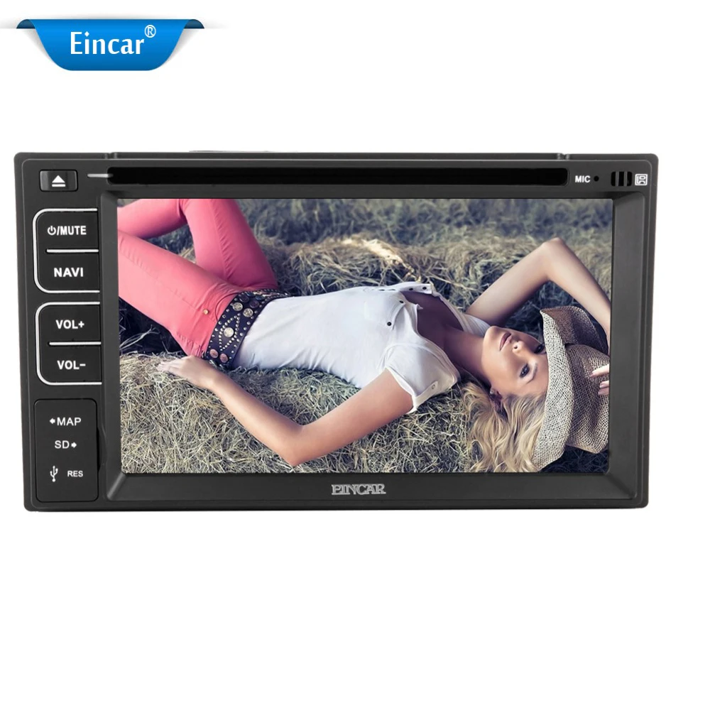 6.2" GPS Car DVD Navigation Built in Bluetooth 2 DIN Car Stereo Audio