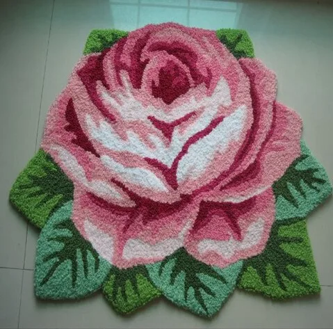 1 Rose Carpet Floor Mat Handmade Rug Anti Slip Modern Kitchen 1 Rose Carpet Floor Mat Handmade Rug Anti Slip Modern Kitchen Area Rugs