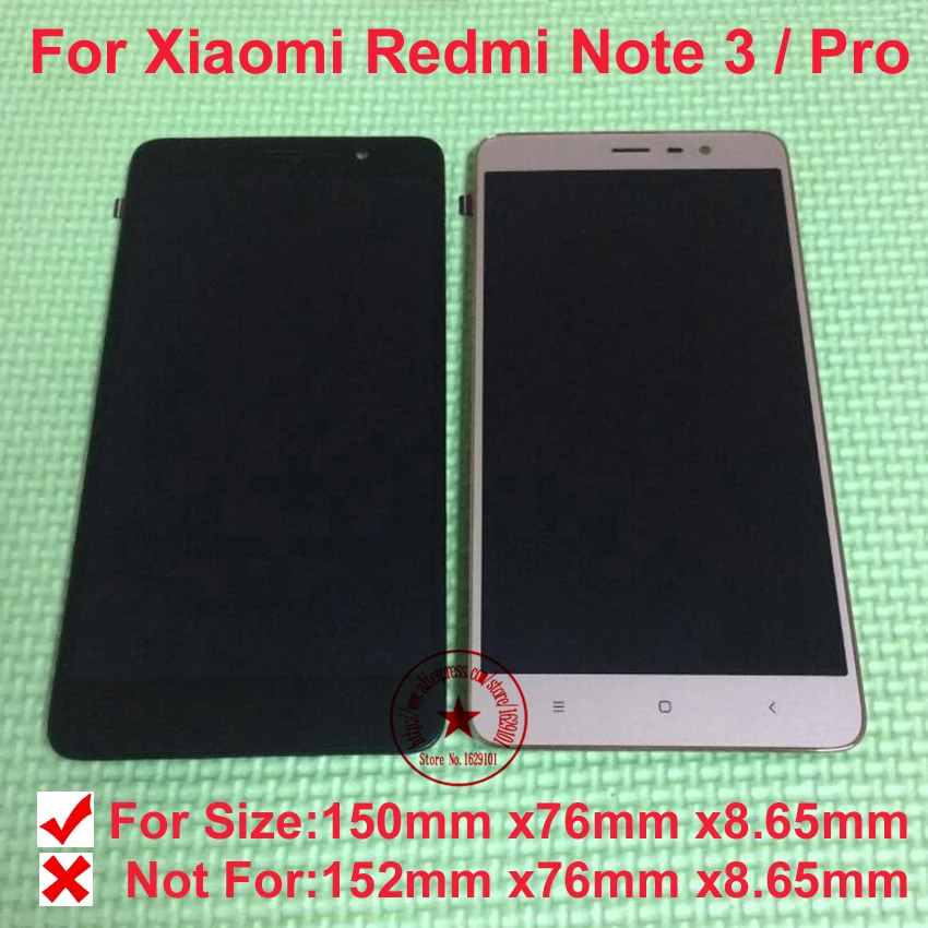 imágenes para De Alta Calidad LCD de Pantalla Táctil Digitalizador Asamblea con marco Para Xiaomi Redmi Nota 3 Pro Móvil piezas de repuesto imágenes para De Alta Calidad LCD de Pantalla Táctil Digitalizador Asamblea con marco Para Xiaomi Redmi Nota 3 Pro Móvil piezas de repuesto