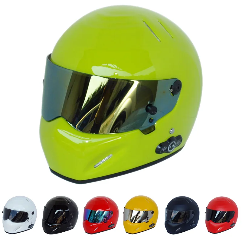 Motorcycle Pilot Predator Full Face Helmet Flip Up ATV Motocross Monster Bluetooth Headset Crash