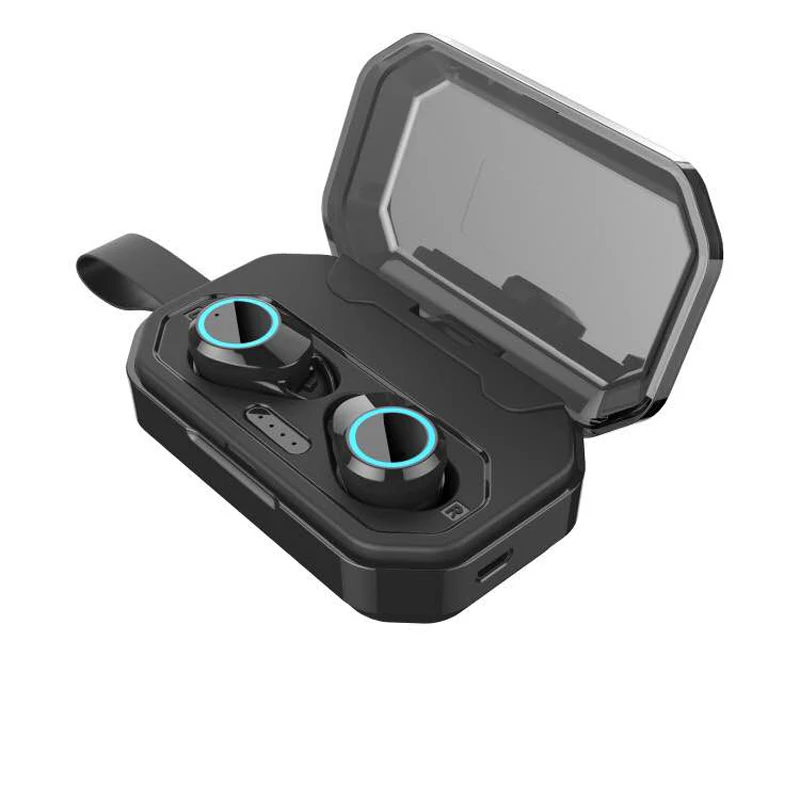 Капсулы с сенсорным управлением беспроводные TWS наушники V5.0 Bluetooth гарнитура