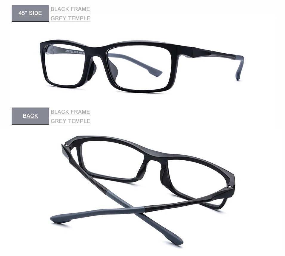 TR90, спортивные оптические очки, оправа, Мужские квадратные очки, очки, фирменный дизайн, близорукость, для улицы, по рецепту, оправа для очков, 7209