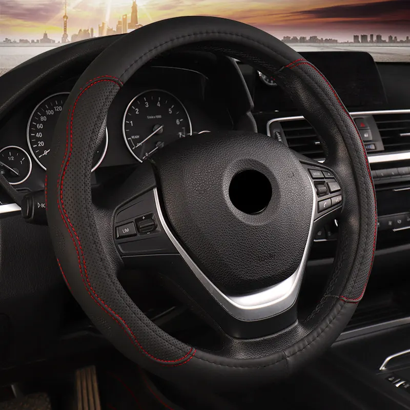 Coprivolante Per Auto A 9 Colori Treccia Volante Universale Sul Volante Moda Antiscivolo Funda Volante Auto Car Styling