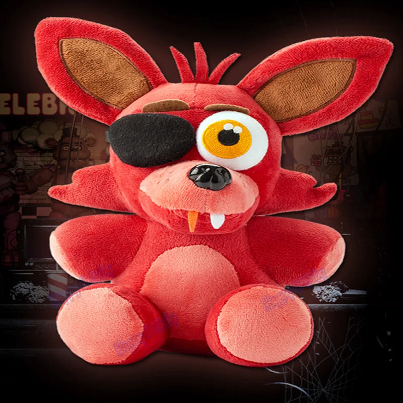 Горячее предложение! Распродажа! Five nights at freddy's 4 плюшевая кукла Фокси 10 ''25 см Фокси/Бонни/Чика/Фредди плюшевый игрушки для детей рождественские подарки