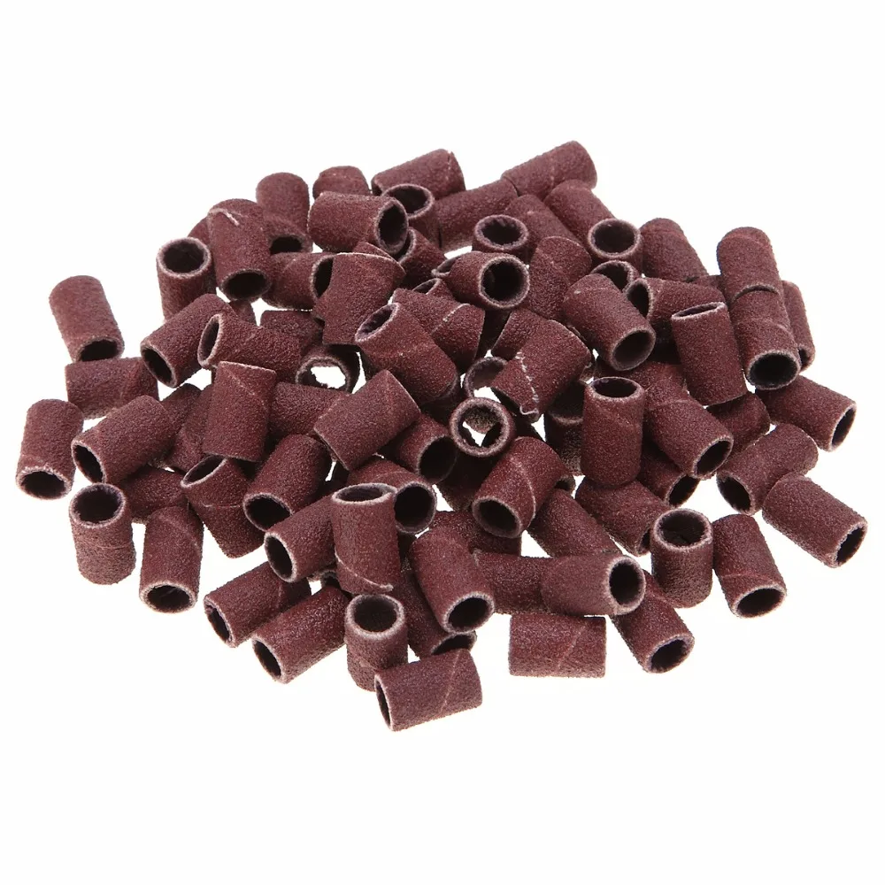 100pcs Nail Grinder Apparatus for Manicure Polish Machine Milling Cutters Accessory Drill File Art Sanding Bits | Красота и здоровье