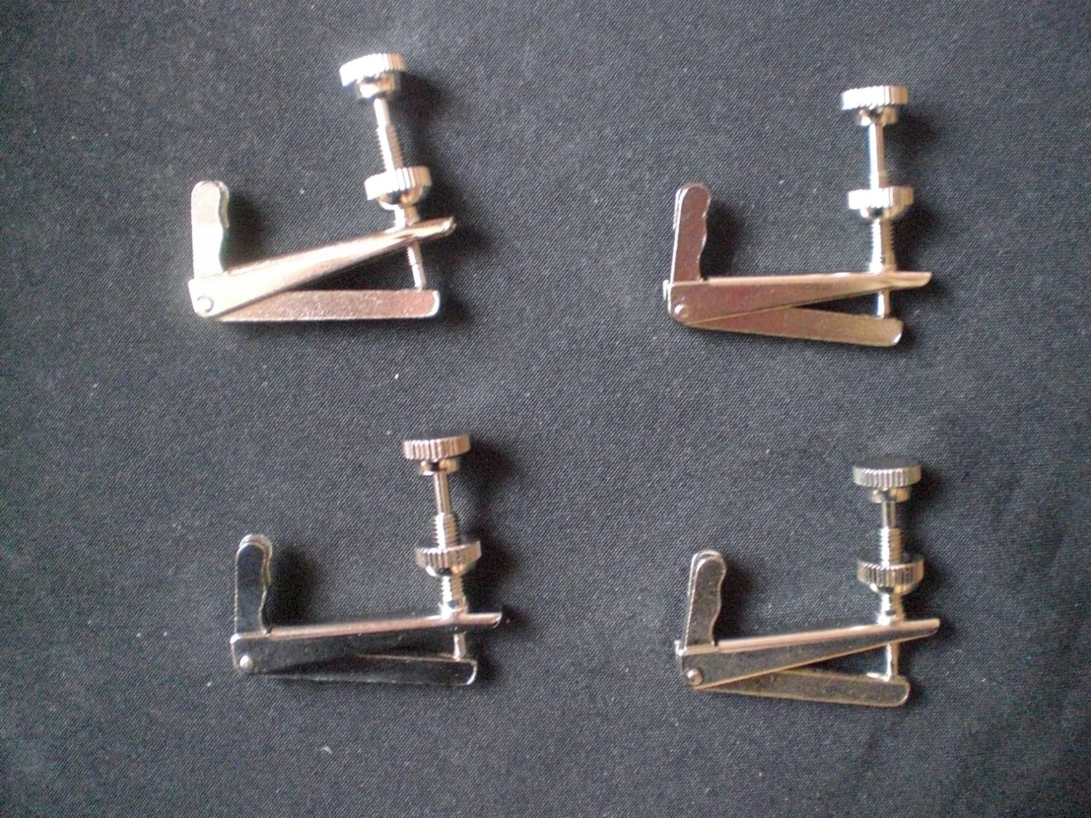 

12 PCs Quality Silver Color Cello string adjusters 3/4 to 4/4 Cello parts of fine tuners