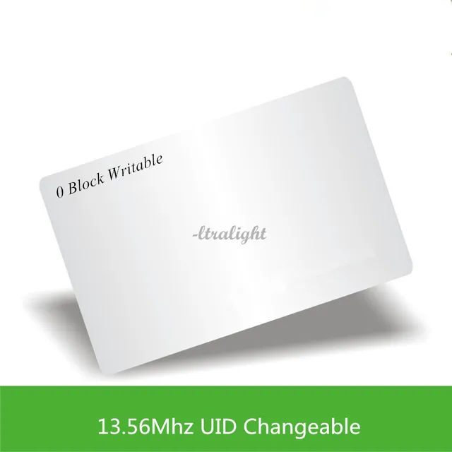 $ 13.56Mhz  UID changeable altralight Card 0 block writable Chinese Magic Card