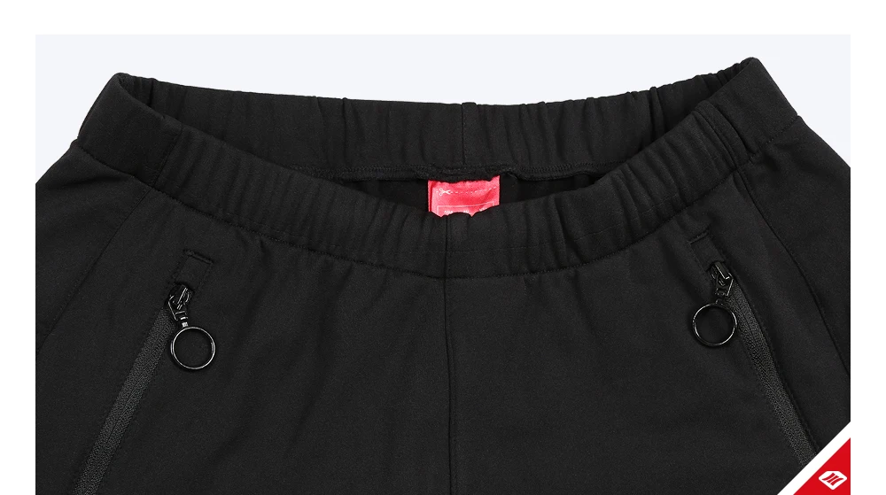 Мужские ветрозащитные штаны Santic для велоспорта, длинные зимние штаны из двух тканей, спортивные штаны для велоспорта, бега, отдыха, флисовые штаны для азиатской S-3XL, 4093