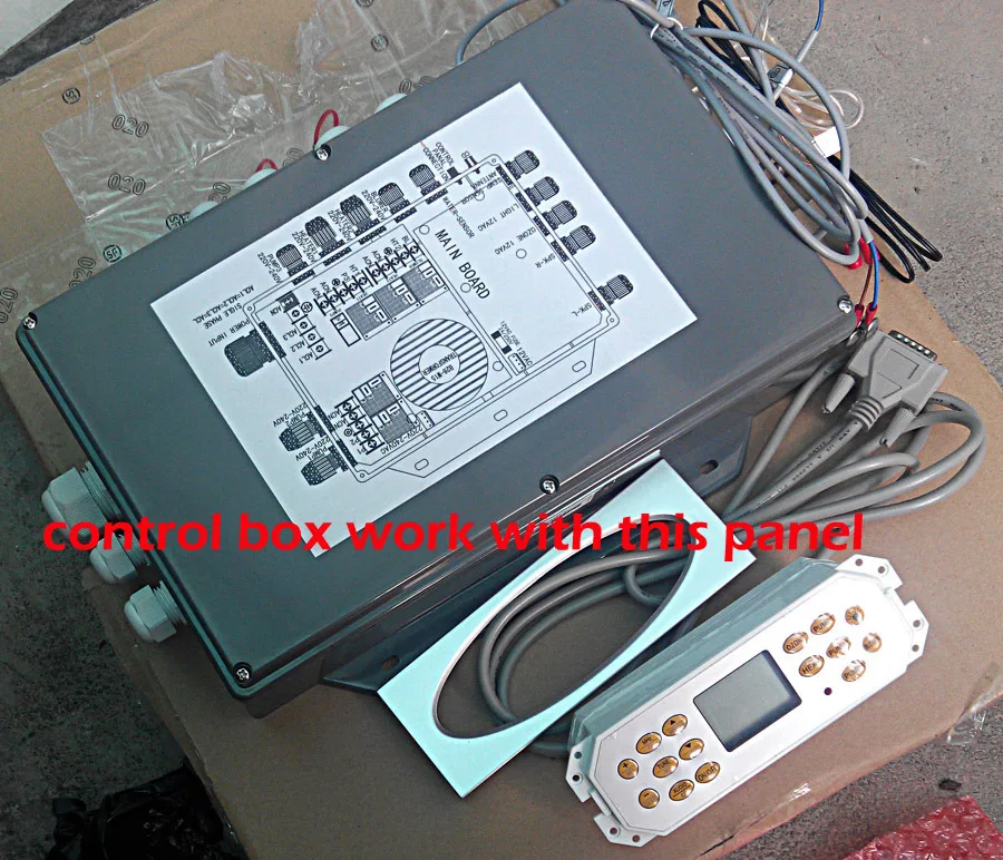 

Spa Master controller box Pack only Fit for China winer AMC Hot tub with Yellow display panel