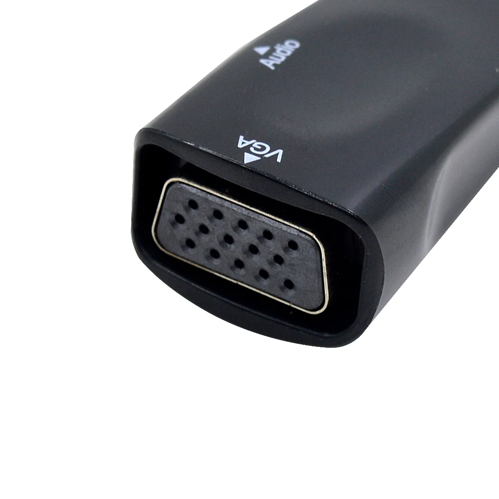 CHIPAL 10 шт. 1080 P для HDMI к VGA конвертер адаптер с аудио кабелем для все-в-одном ПК планшет ноутбук Настольный монитор HDTV