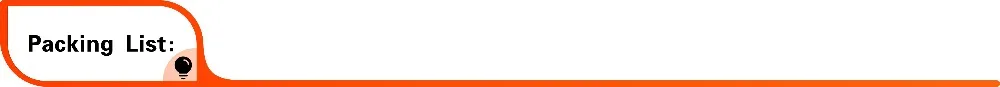 Packing List