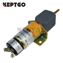 SA-5171-12 1502-12C3U1B1S1A 12V Fuel ShutDown Stop Solenoid For Yanmar Kubota Bobcat (3 Terminals) solenoid 307 1356 for 1502 12v for onan generator