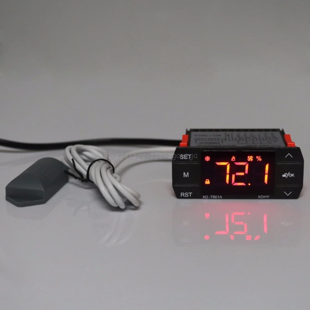 

Digital Temperature & Humidity Controller Thermostat For Incubator Greenhouse Breeding Hatching My30 19 Dropship